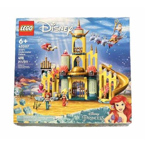 Lego Disney Princess: Ariel`s Underwater Palace 43207 498 Pcs