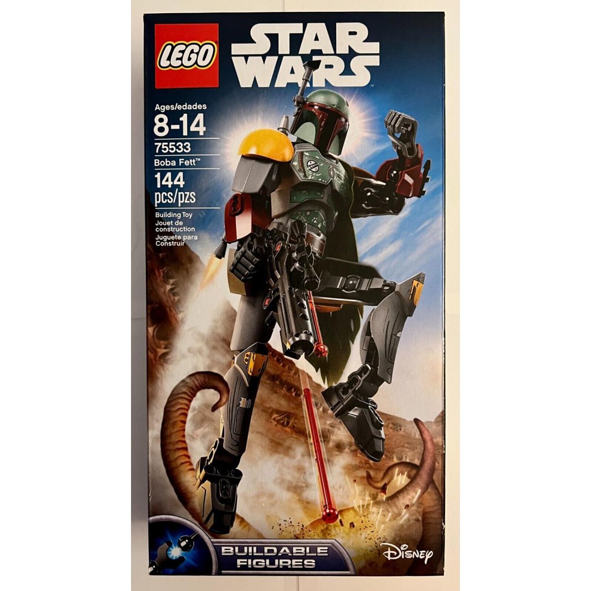 2018 Lego Disney Star Wars Boba Fett 75533 144 Pcs Buildable Figure