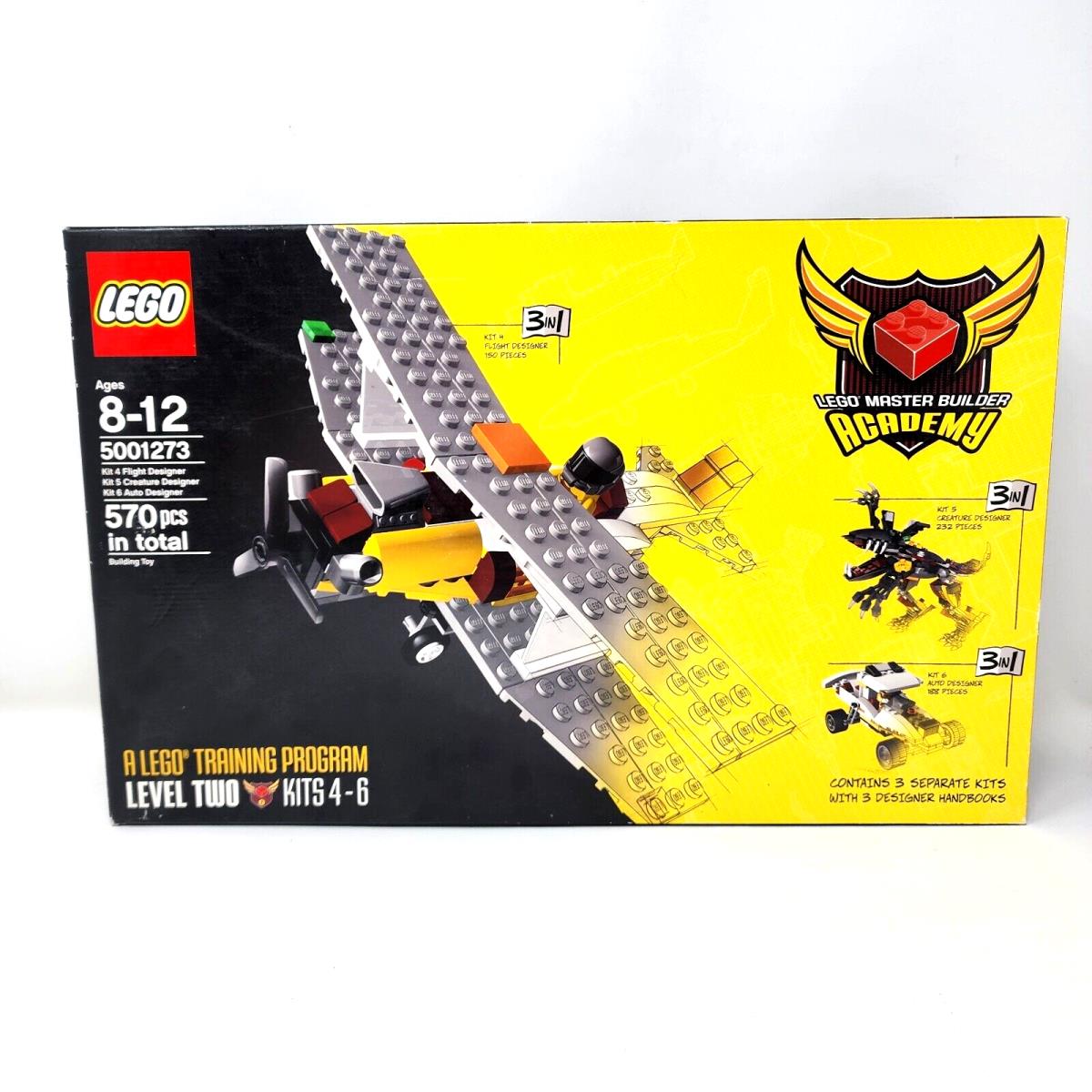 Lego 5001273 Master Builder Academy A Lego Training Program Level Two Kits 4-6
