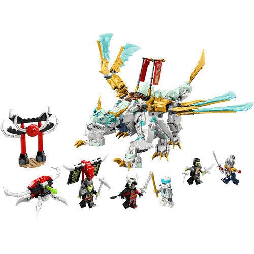 Lego Ninjago Zane`s Ice Dragon Creature 71786 Toy Brick