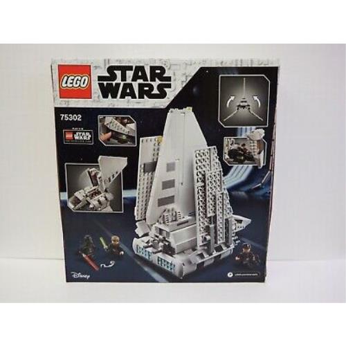 Lego Star Wars Model 75302 - Imperial Shuttle - Age 9-15 Yrs - 660 pc Set