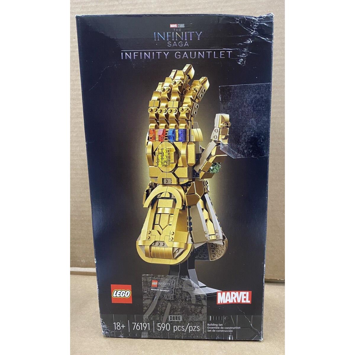 Lego Marvel Studios :76191 The Infinity Saga Infinity Gauntlet