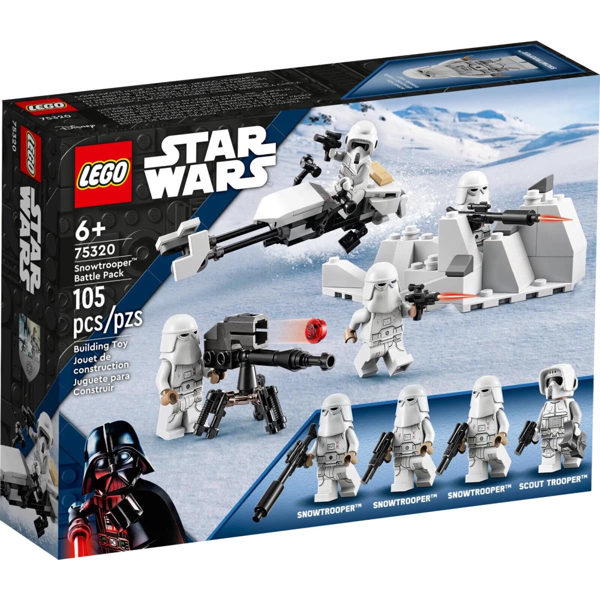 Lego Snowtrooper Battle Pack 75320 Star Wars Minifigure Building Set