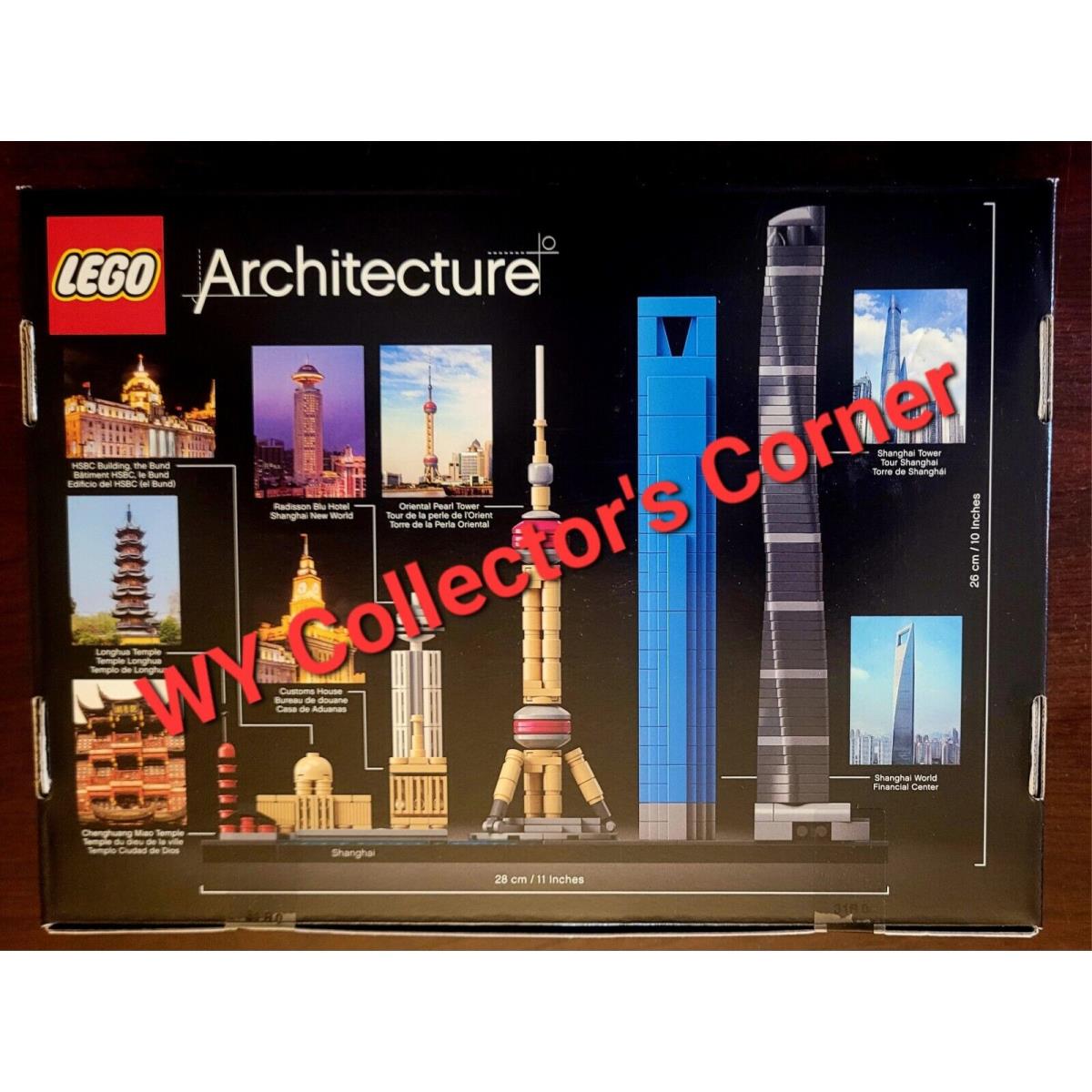 Retired Lego Architecture Set 21039 Shanghai