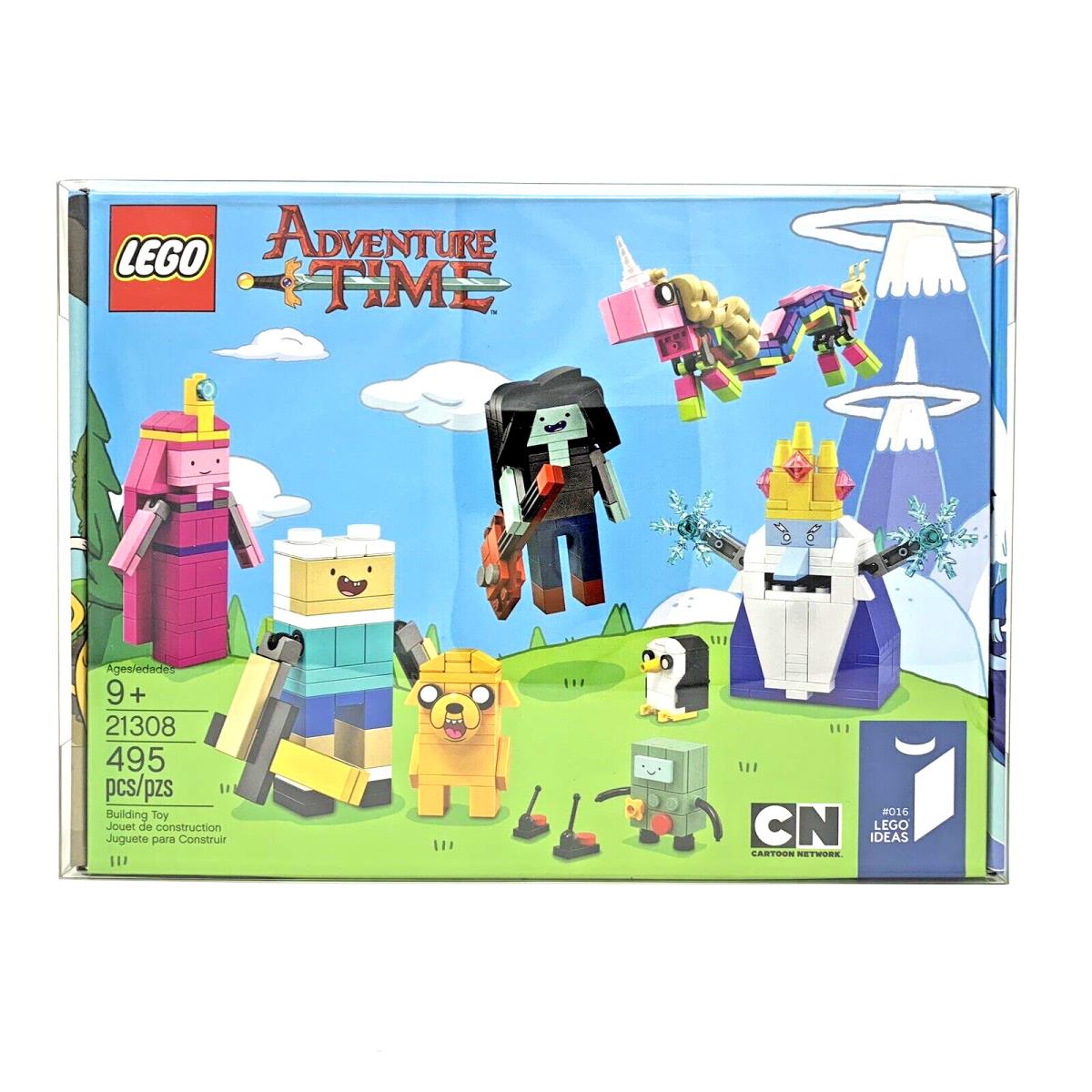 Lego Set 21308 Adventure Time Buildable Figures + Protective Case