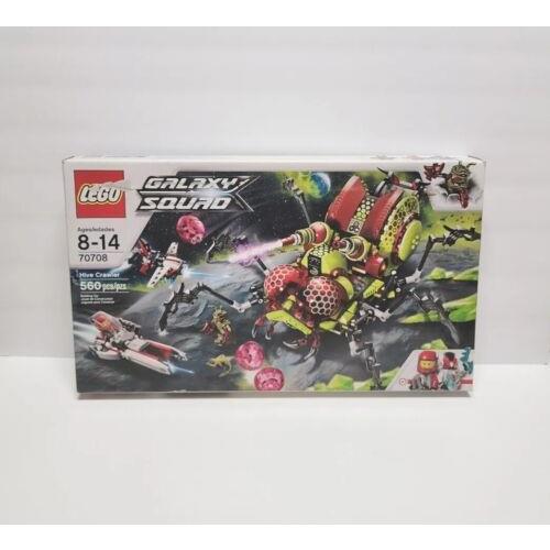 Lego 70708 Galaxy Squad Hive Crawler Set Space Retired