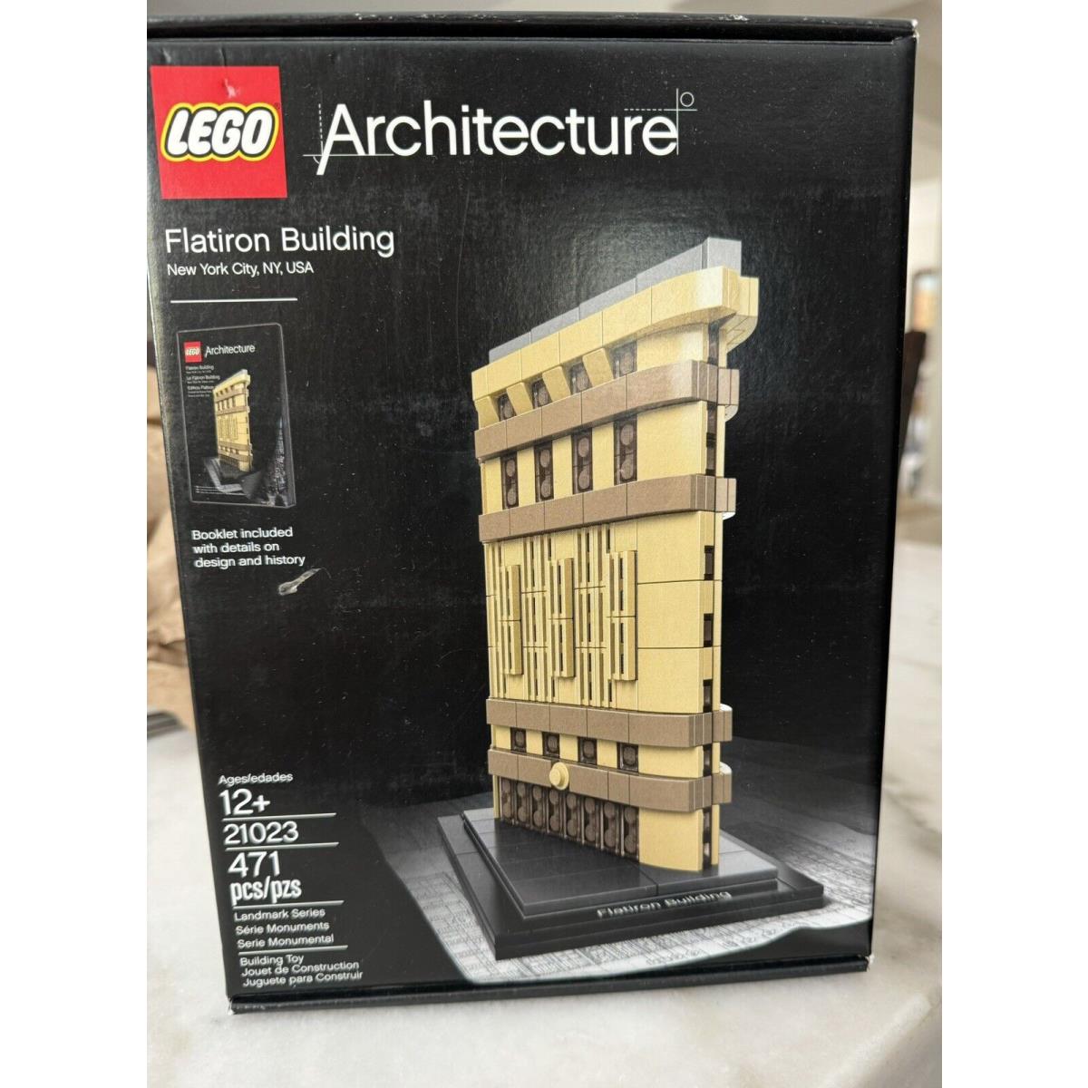 Lego Architecture Flatiron Nyc Building Kit 21023. Factory Seal