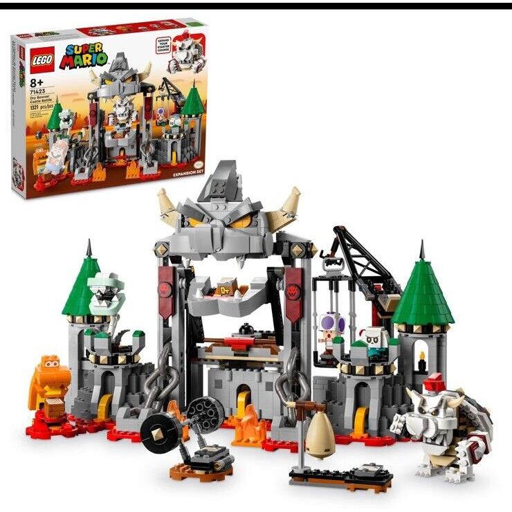 Lego Super Mario: Dry Bowser Castle Battle Expansion Set 71423