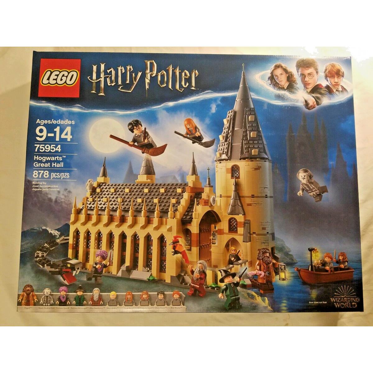 Lego 75954 Harry Potter Hogwart Great Hall Castle Wizarding World Minifigure