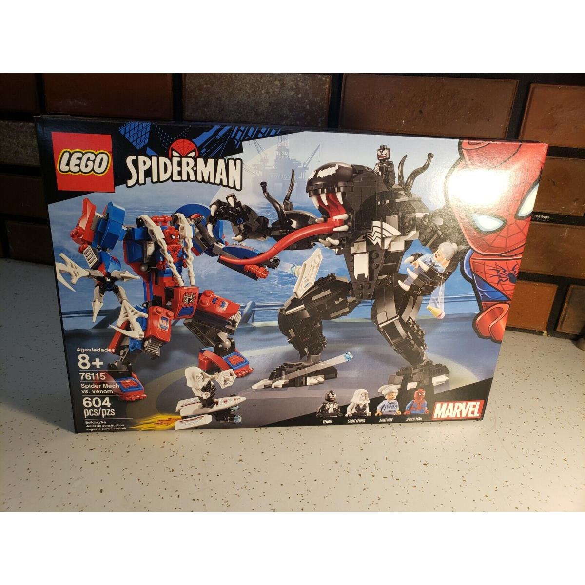 Lego Spider Mech Vs. Venom Super Heroes 76115