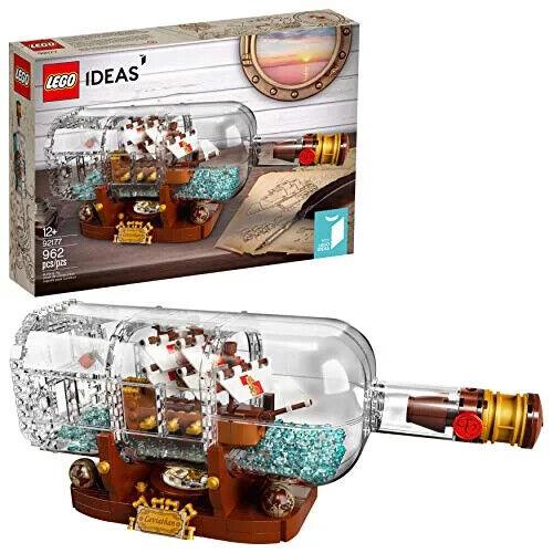 Lego 21313 Ideas Ship in Bottle 2018 Retired