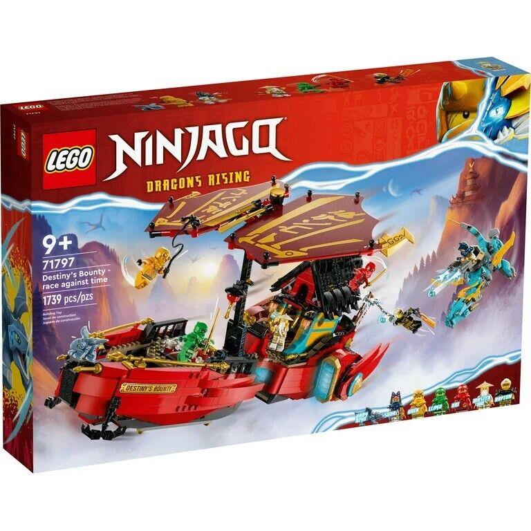 Lego 71797 - Ninjago Dragon Rising - Destiny`s Bounty - 1739 Piece 9+