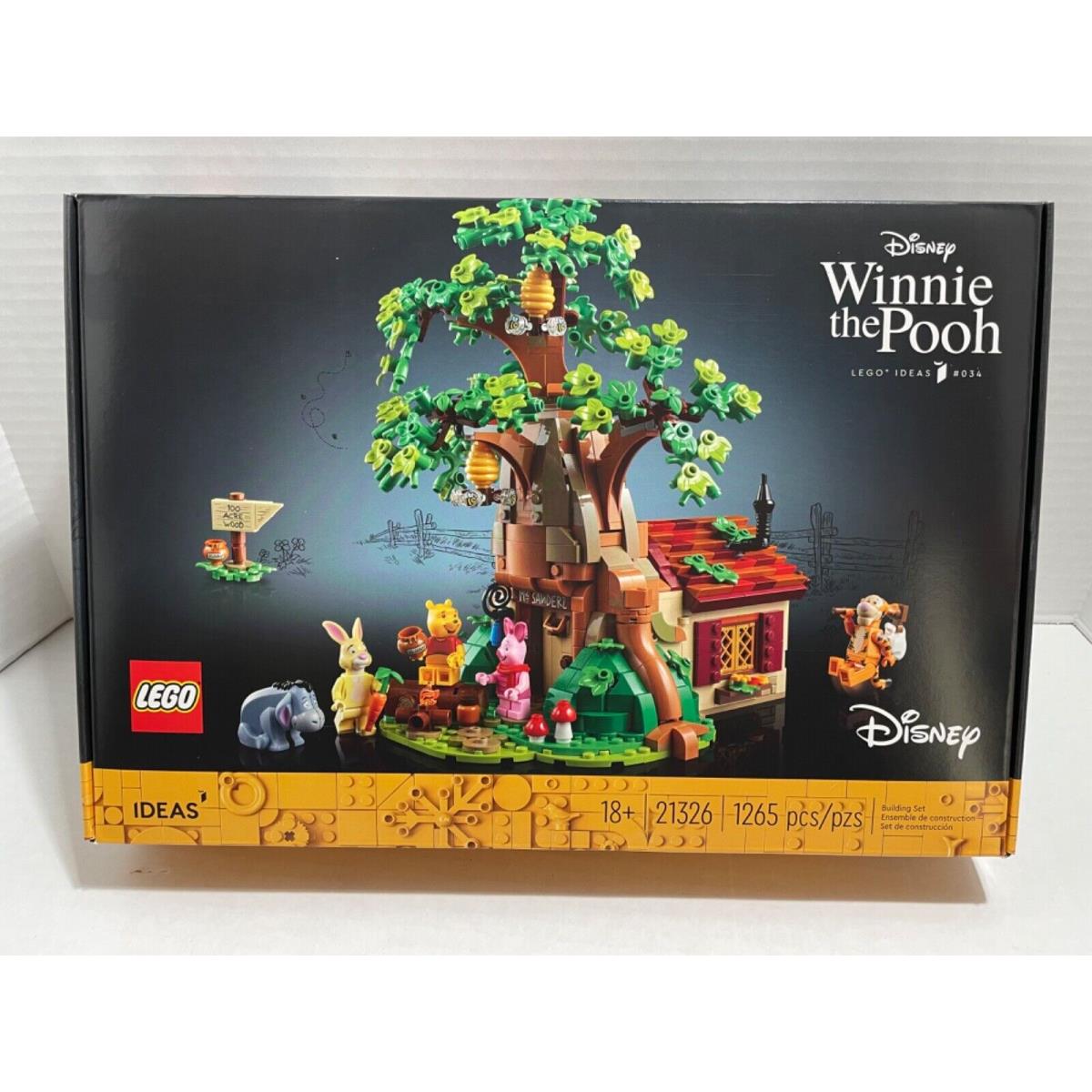 Lego Ideas: Winnie The Pooh 21326 Building Set Disney and Sealed-retired Set