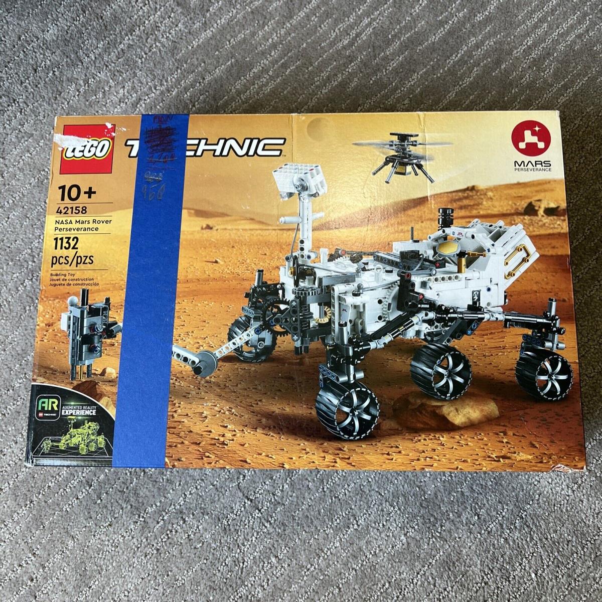 Lego Technic Nasa Mars Perseverance Building Set 42158