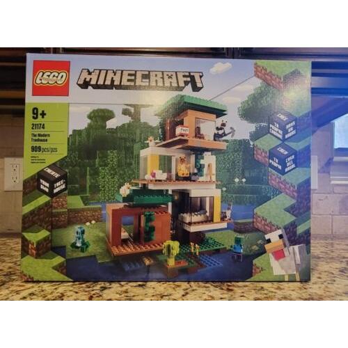 Lego Minecraft 21174: The Modern Treehouse - Retired - Nisb