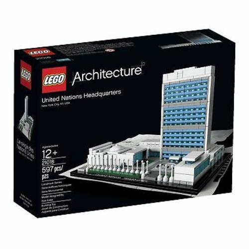 Lego Architecture United Nations Headquarters 21018 Retail Priority Shipping