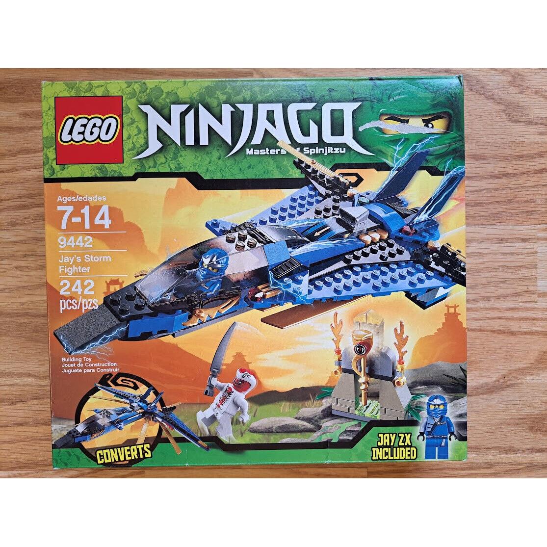 Lego Ninjago Jay`s Storm Fighter 9442 Mib 2012 Jay ZX Snappa