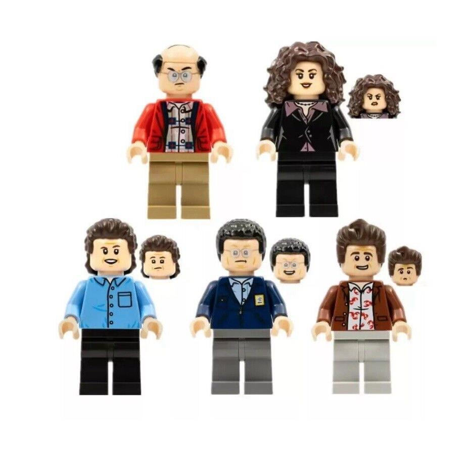 Lego Seinfeld Minifigures Retired 21328 Jerry Elaine George Kramer Man