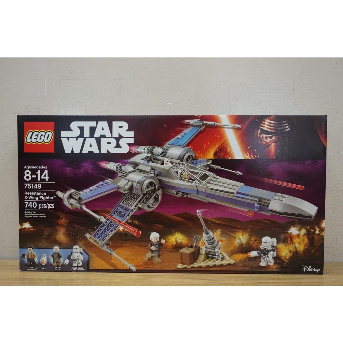 Lego Star Wars: Resistance X-wing Fighter 75149 740PCS Complete/retired Set
