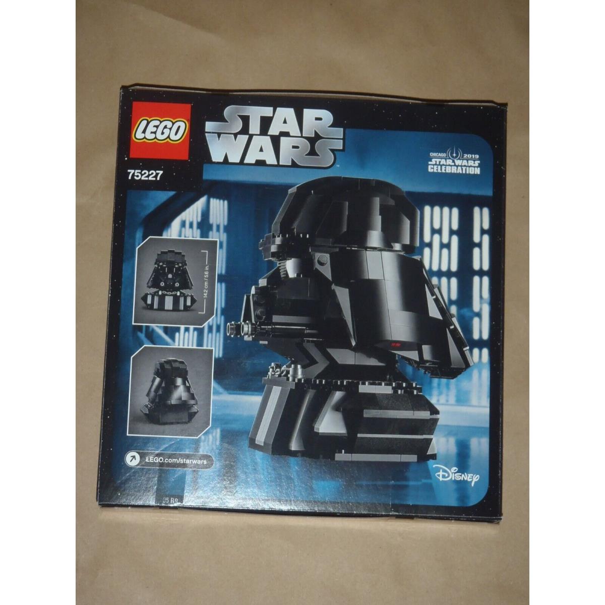 Lego Star Wars 20th Anniversary Darth Vader Bust Set 75227