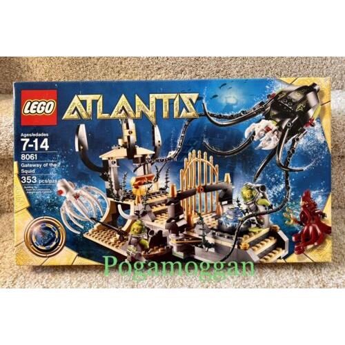 Lego 8061 Atlantis Gateway OF The Squid