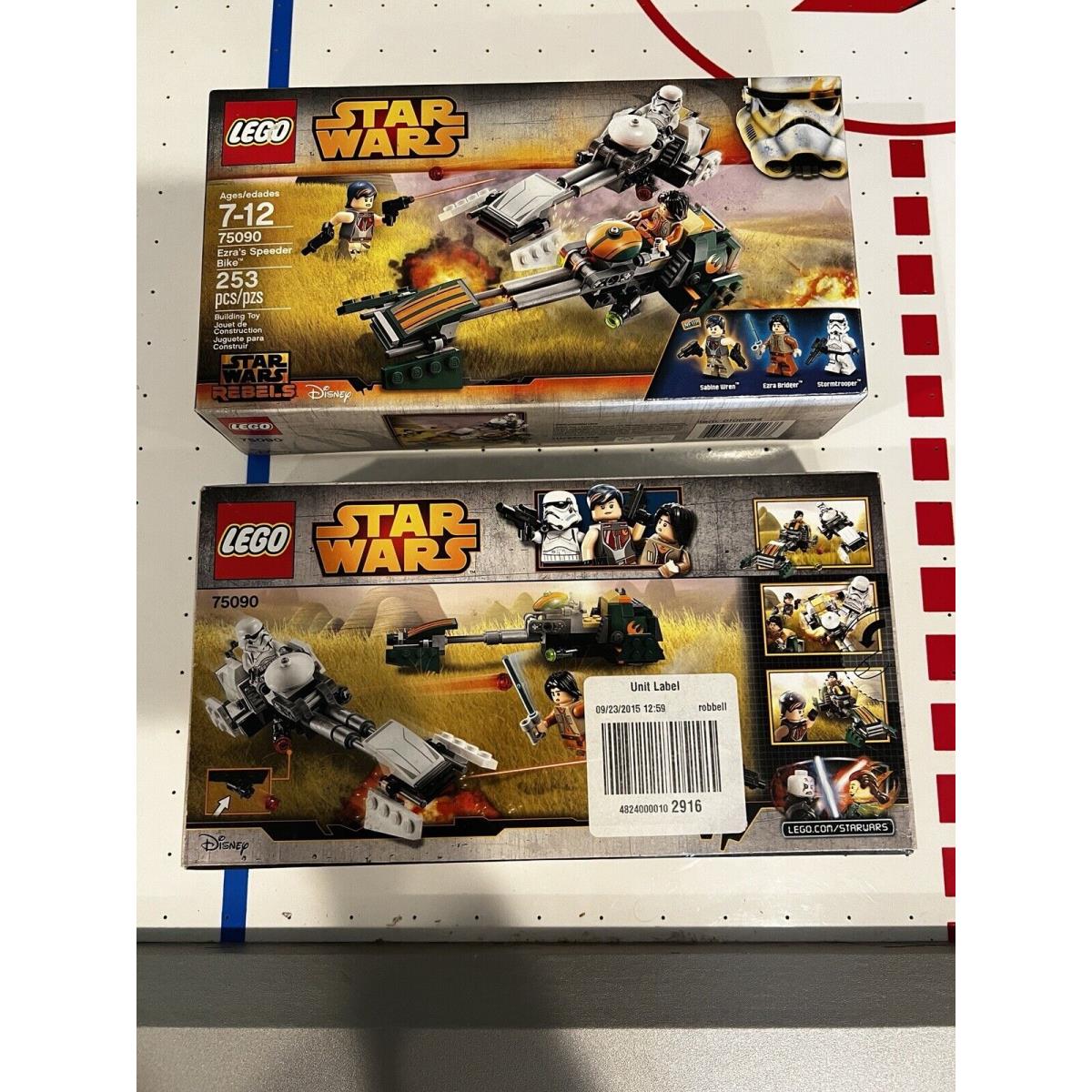 Lego Star Wars Ezra`s Speeder Bike 75090 Retired