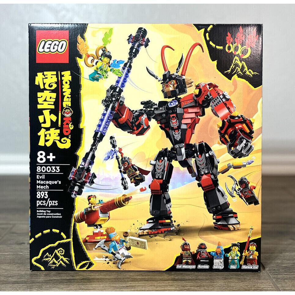 Lego Monkie Kid 80033: Evil Macaque s Mech