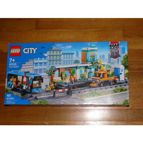 Lego City Train Station Set 60335 with Bus Rail Truck and Tracks