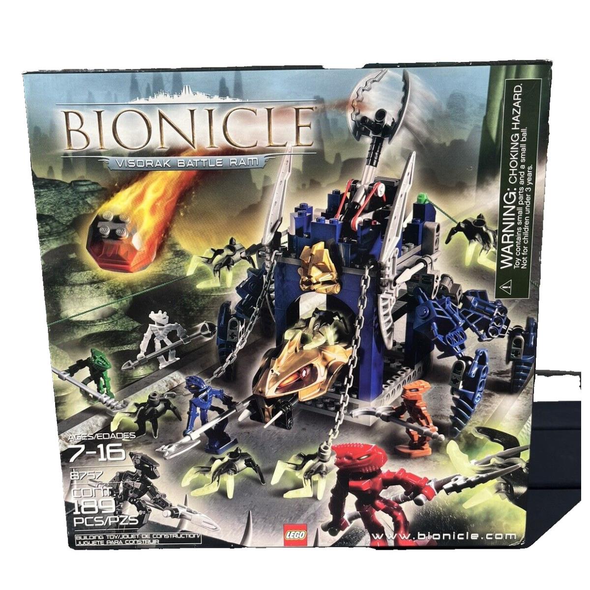 Lego Bionicle Visorak Battle Ram 8757