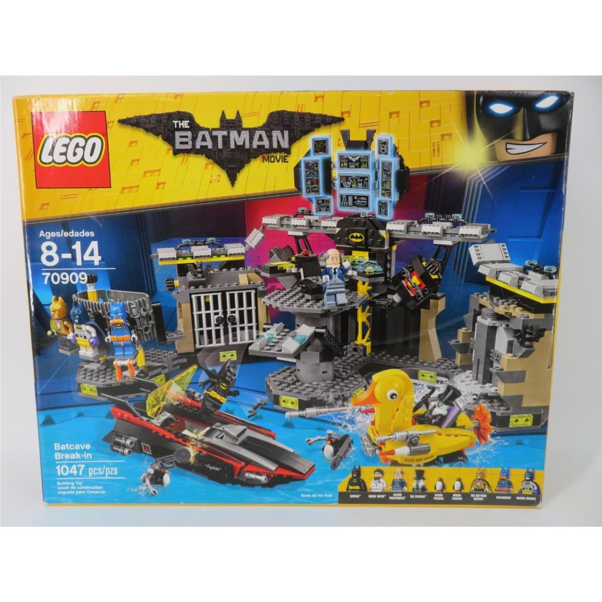 Lego Batman Movie Batcave Break-in 70909 1047 Pcs