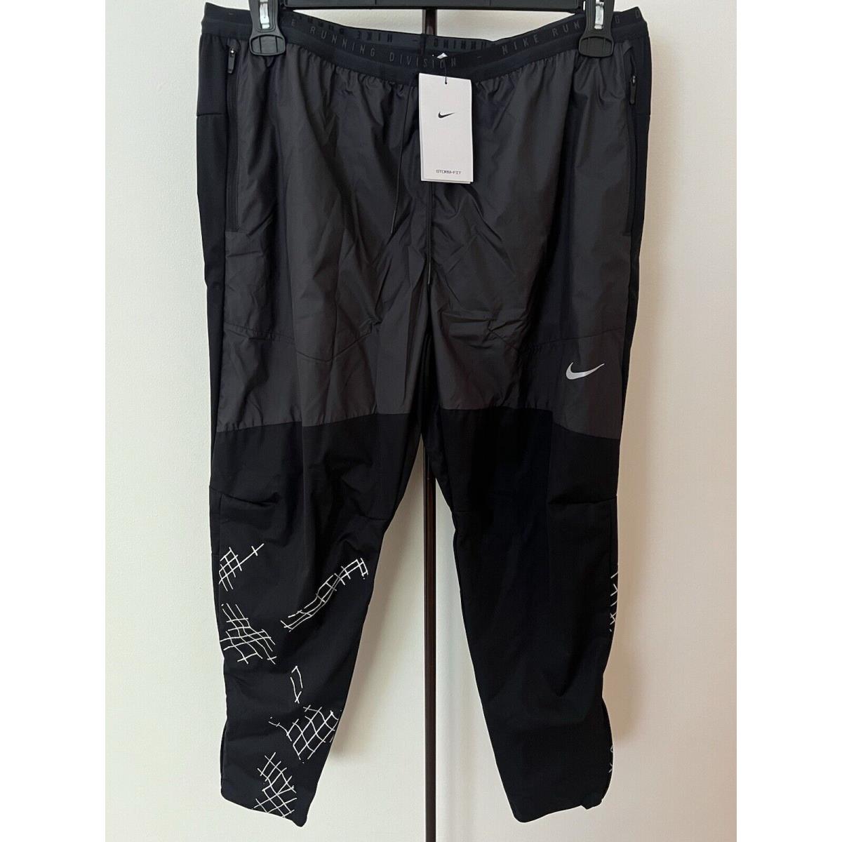 Nike Storm-fit Running Division Phenom Elite Pants Mens XL Black DQ6536-010