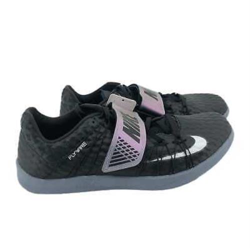 Nike Black Purple Triple Jump Elite Athletic Shoes