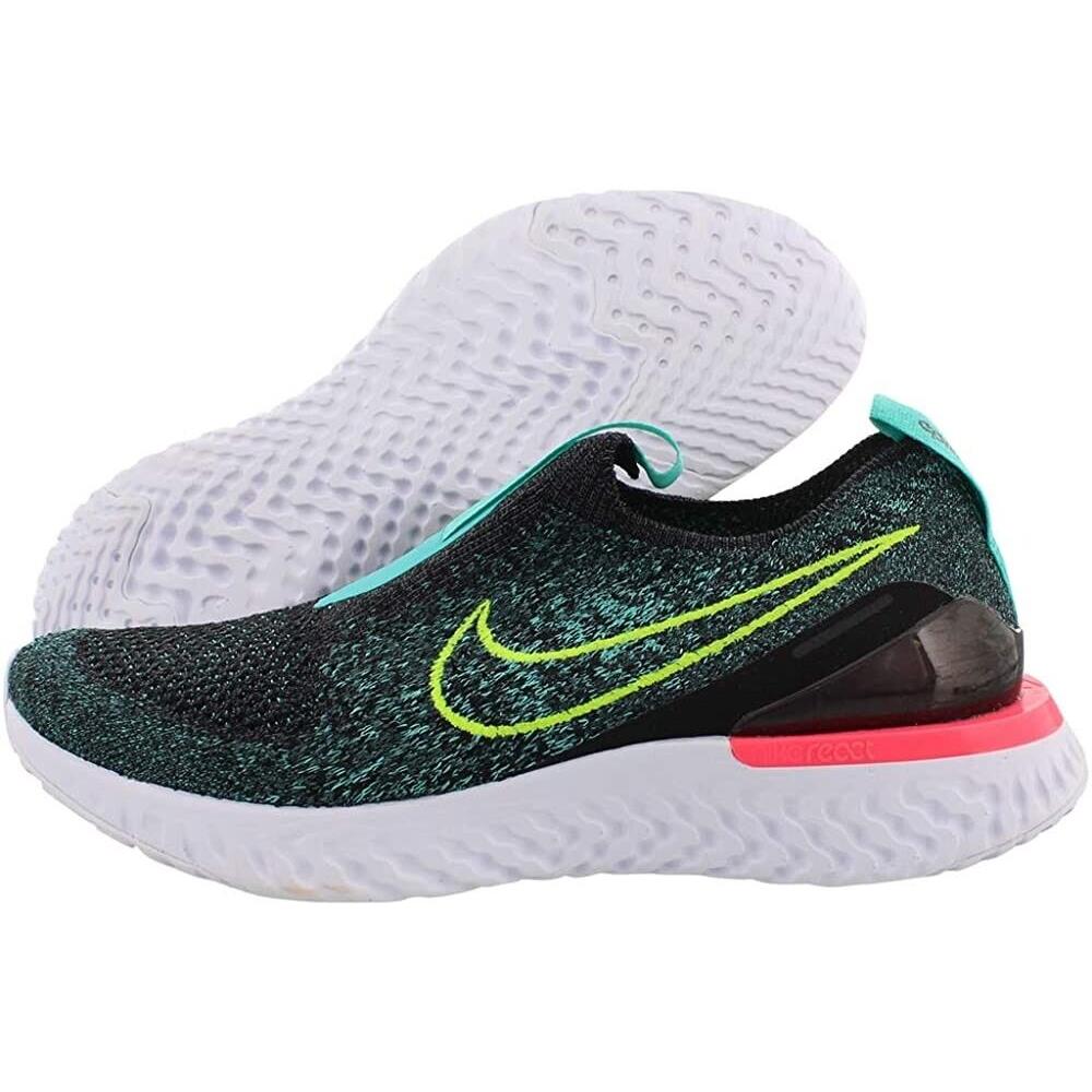 Nike Epic Phantom React Flyknit Running Shoes BV1370-073 Youth 6.5Y