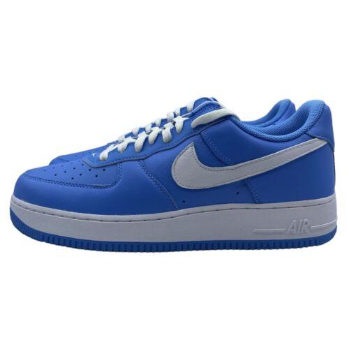 Nike Air Force 1 Low Retro DM0576-400 University Blue Unc Shoes Men`s Size 12.5