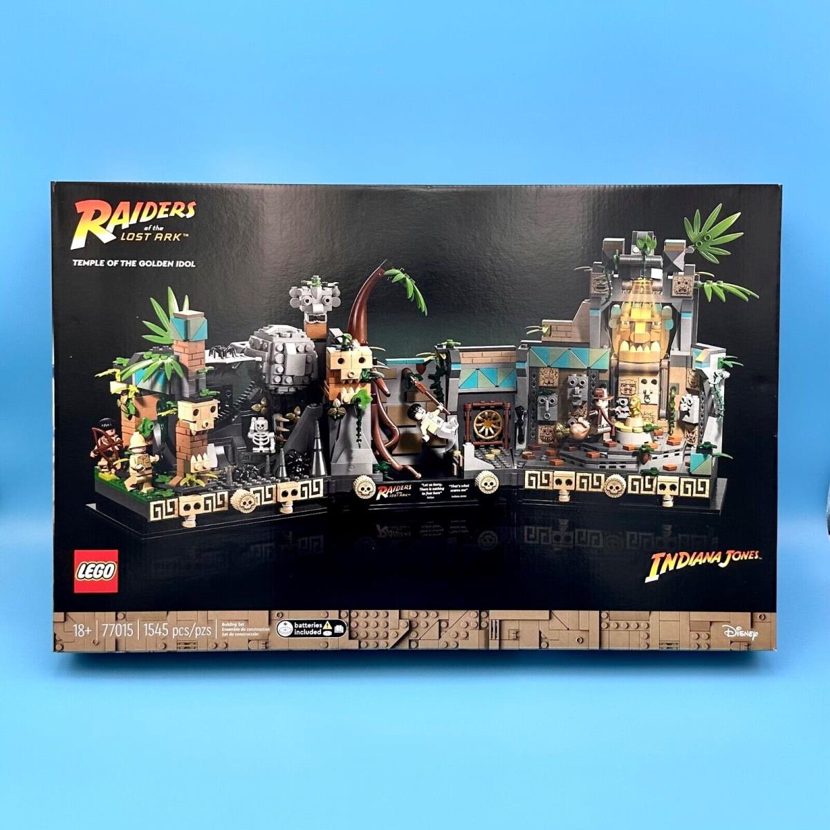 Lego Indiana Jones Raiders of The Lost Ark Temple of The Golden Idol 77015