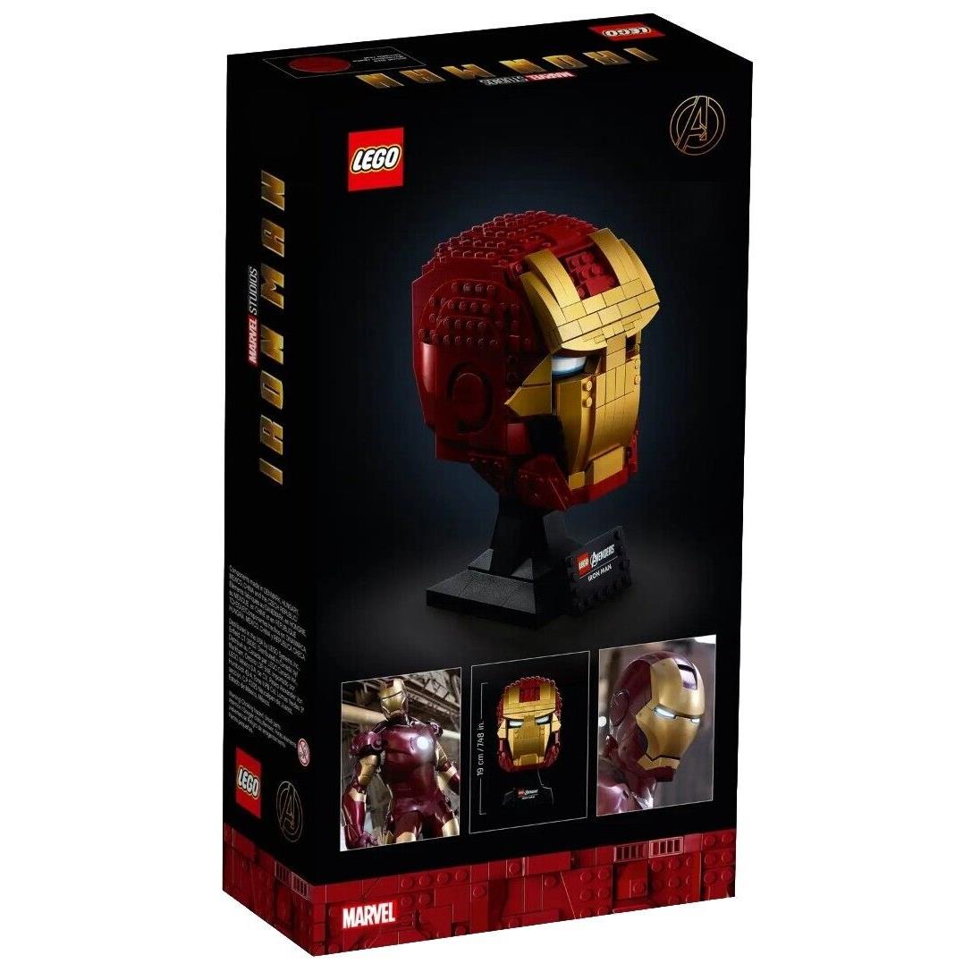 Lego 76165 Marvel Super Heroes: Iron Man Helment. Retired Collectible