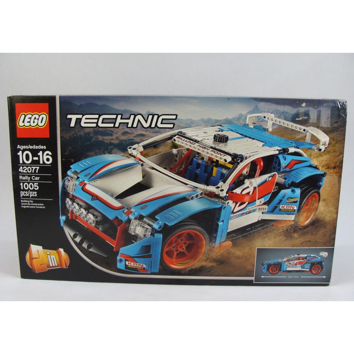 Lego Technic 42077 Rally Car Racing