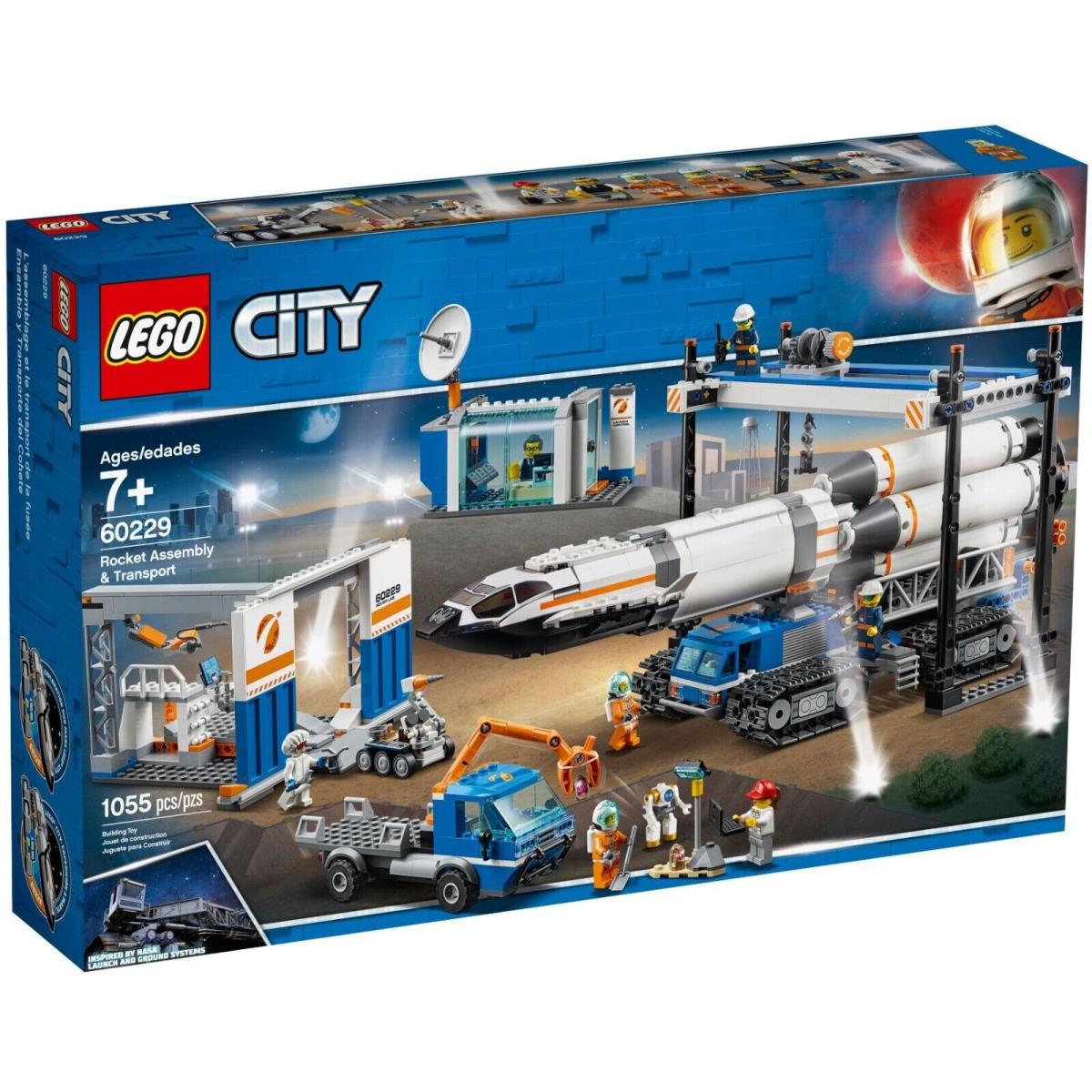 Lego Rocket Assembly and Transport 60229 City Space Set Retired