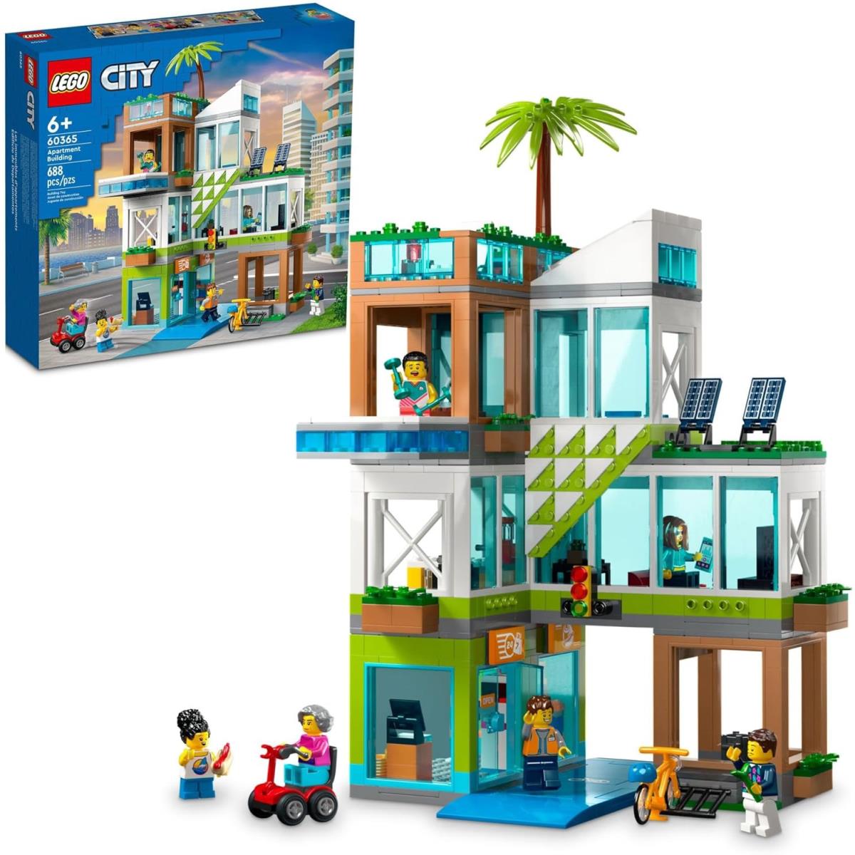 Lego My City 60365 Apartment Building Toy Set