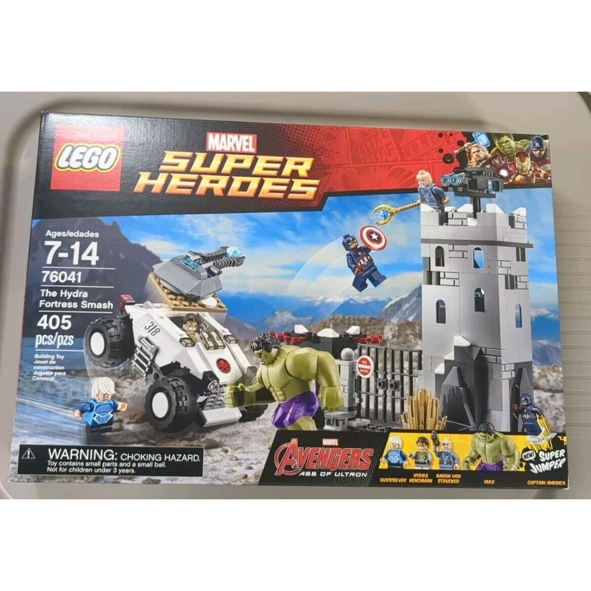 Lego 76041 Marvel Super Heroes Avengers Age of Ultron: The Hydra Fortress Smash