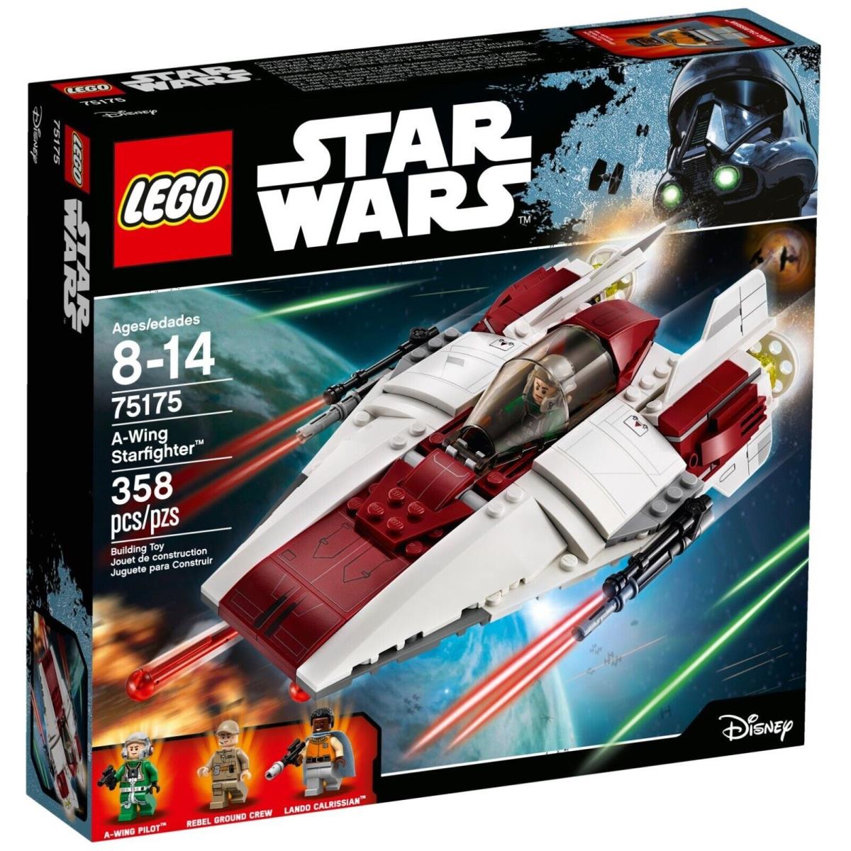 Lego Star Wars 75175 A-wing Starfighter - Hard To Find - Retired