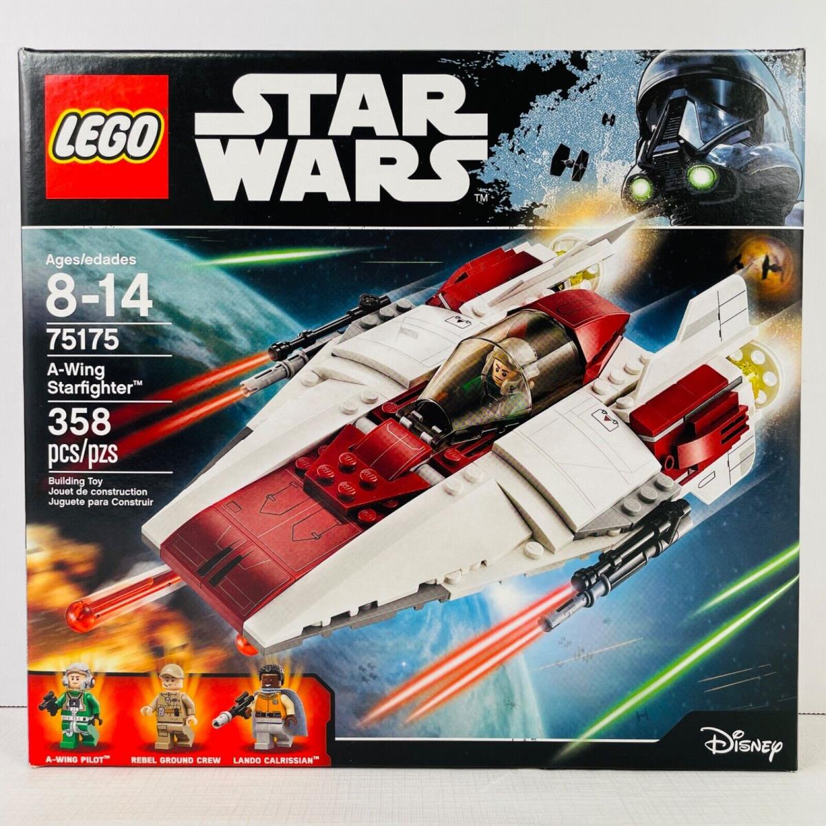 Lego 75175 Star Wars A-wing Starfighter w/ Lando Calrissian 2017