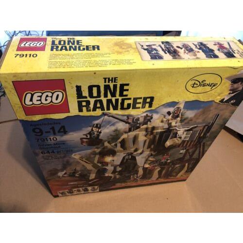 Lego The Lone Ranger Silver Mine Shootout 79110 Wear Box
