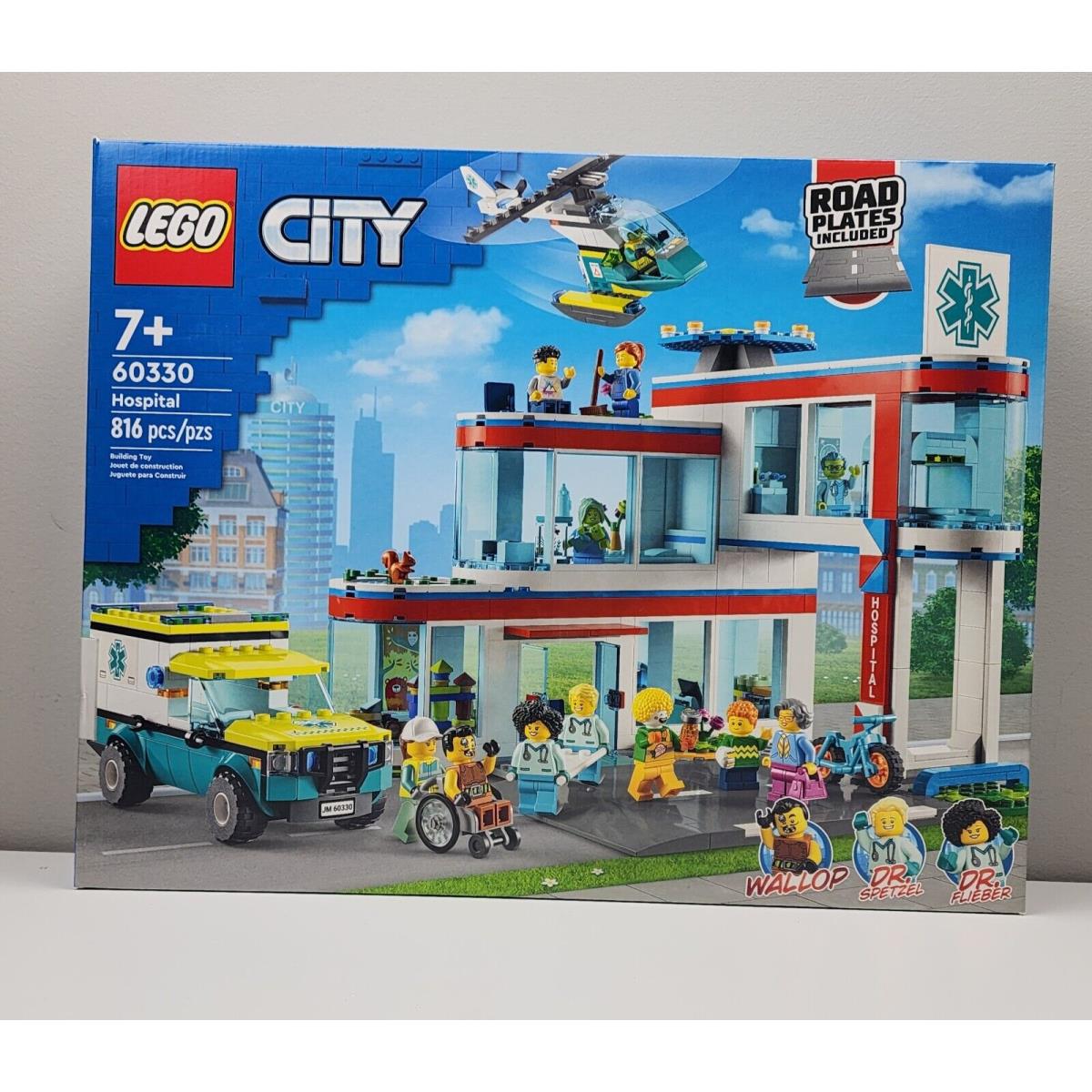 Lego 60330 Hospital City Medical Mib Retired