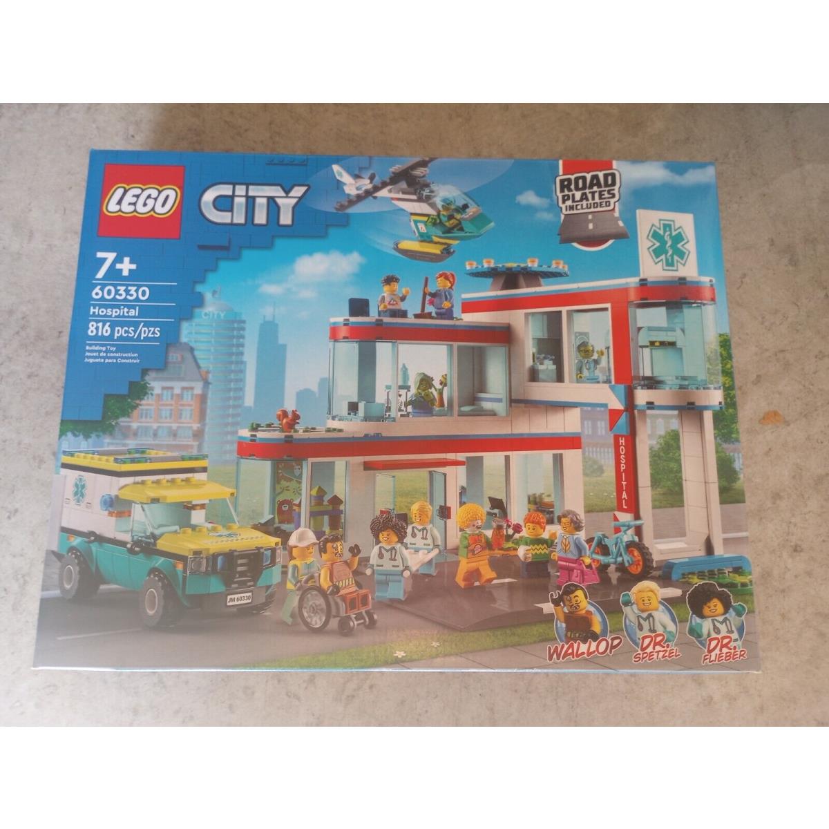 Lego City 60330 Hospital Retired