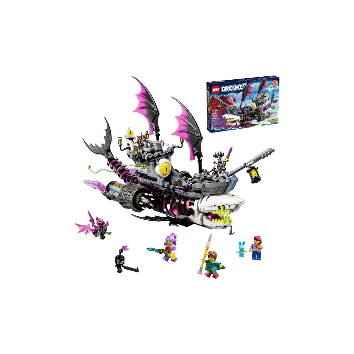 Lego Dreamzzz Nightmare Shark Ship 71469 Construct The Building Toy