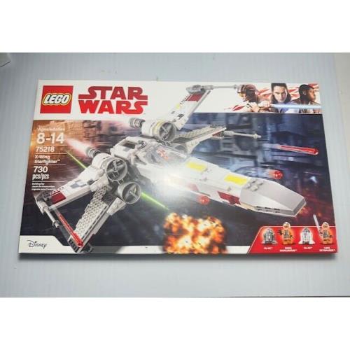 Lego Star Wars X-wing Starfighter 75218 4 Mini Figures