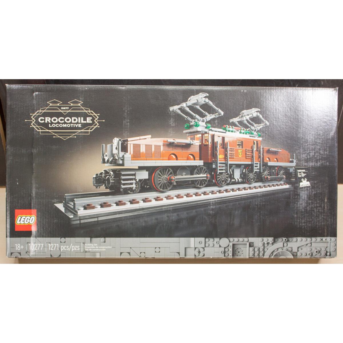 Lego Creator Expert Crocodile Locomotive 10277 Box