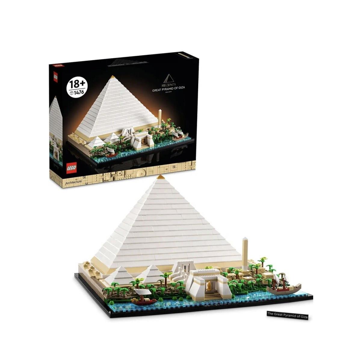 Lego Architecture Landmark Collection Great Pyramid of Giza 21058 Building Set