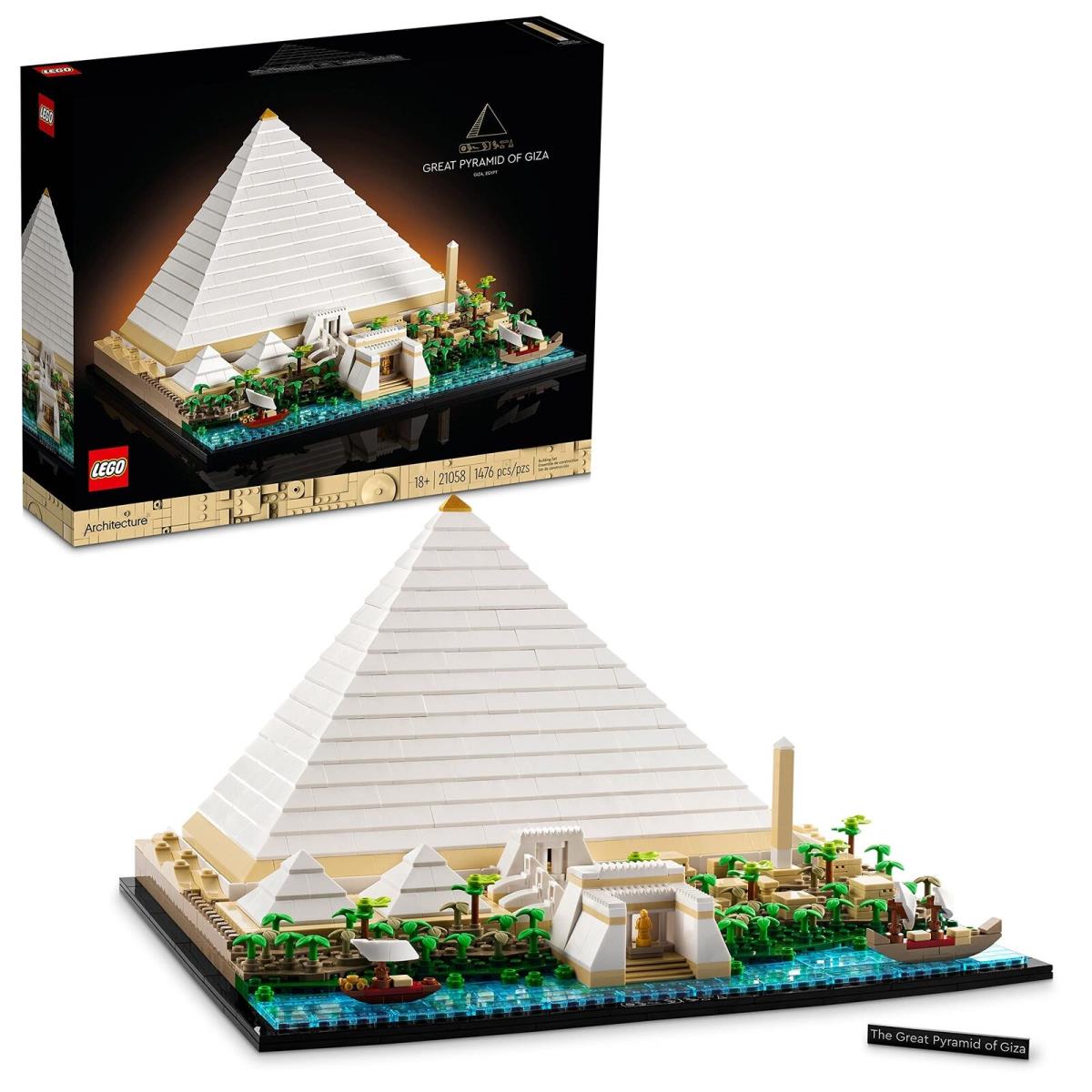 Lego Architecture Landmark Collection Great Pyramid of Giza 21058